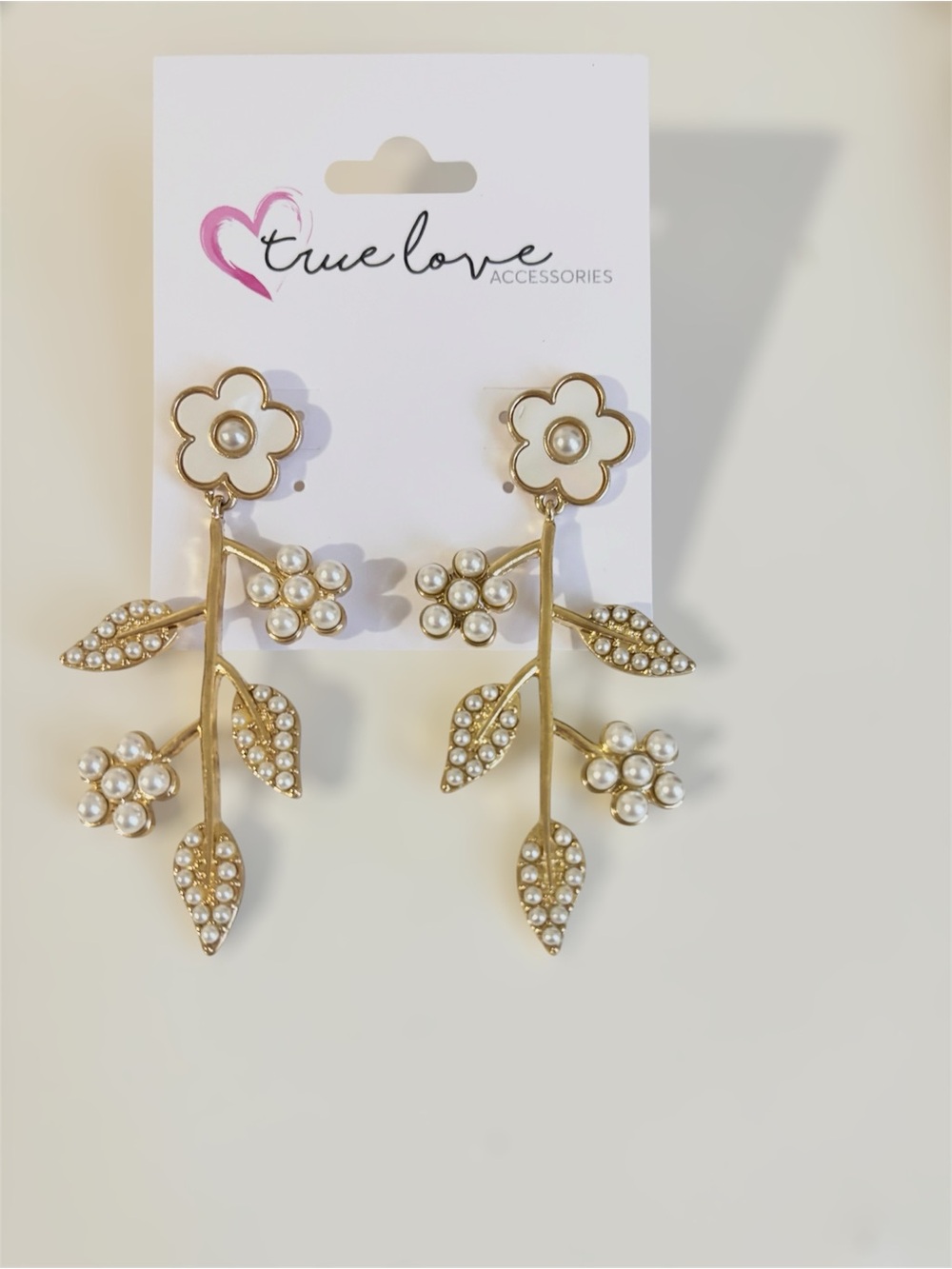Flower Drop Earrings